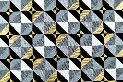 Jacquard Elegance - Shiny Geo 