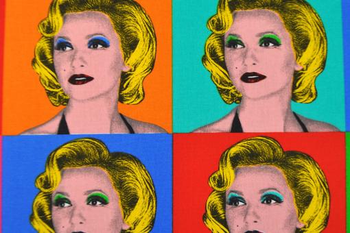 Dekostoff - Pop-Art-Women 