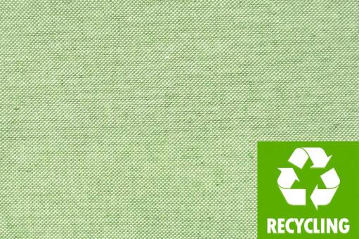 Dekostoff Recycling - Grün Melange - 280 cm breit 