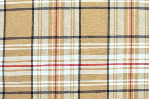 Dekostoff - Scottish Checks - 320 cm - Beige 