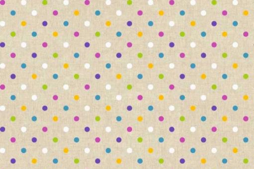 Dekostoff - Knallbunte Tupfen - 280 cm breit 