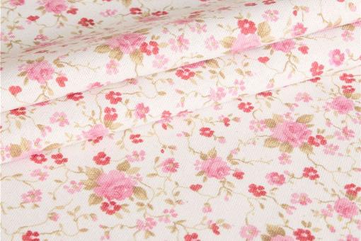 Dekostoff Panama - 280 cm - Rosen-Liebe 
