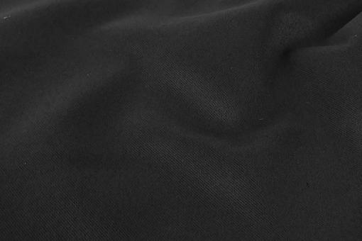 Blackout Stoff - 280 cm - perm. schwer entflammbar -Uni Schwarz