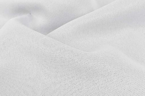 Blackout Stoff - 280 cm - perm. schwer entflammbar -Uni Weiß