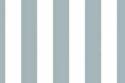 Deko-Stoff - Blockstreifen - 280 cm - Grau/Weiß 