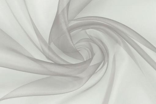 Organza-Stoff - 300 cm Silber