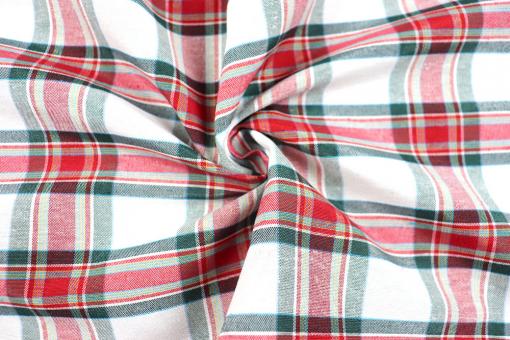 Dekostoff - Karo Cardiff - 280 cm breit 