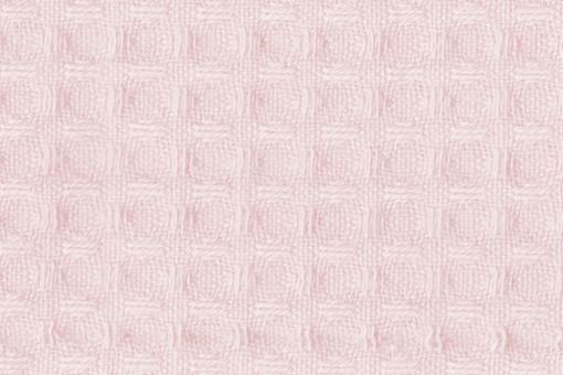 Waffel-Piqué - Uni Rosé