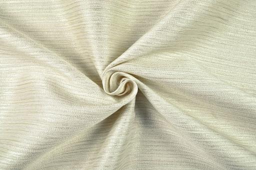 Dekostoff zweiseitiger Jacquard - Streifen-Rausch - Creme/Beige 