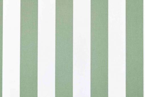 Baumwoll-Köper - Blockstreifen - Salbeigrün 