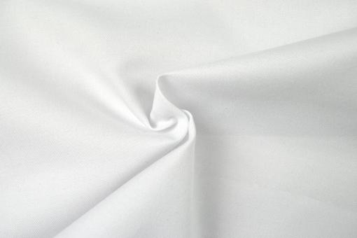 Polyesterstoff - kochfest - 280 cm breit Weiß