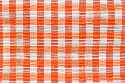 Dekostoff - Vichy-Karo - 280 cm breit Orange