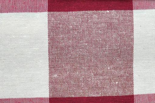 Dekostoff - Große Karos - 280 cm breit Bordeaux