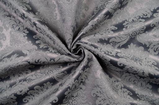 Dekostoff Jacquard - Baronesse Claire - Anthrazit 