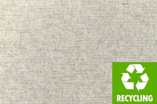 Dekostoff Recycling - Leinenlook 
