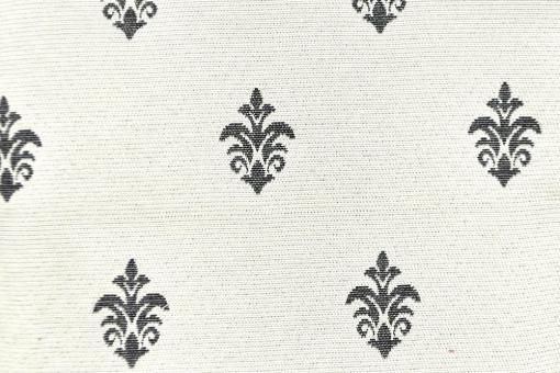 Jacquard - Fleur de Lys - Creme 