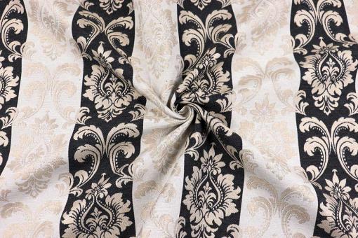 Jacquard beidseitig - Barock-Streifen 