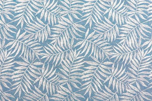 Outdoor-Jacquard - Blue Fern 