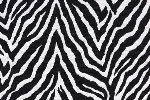Jacquard-Stoff - Zebralino 