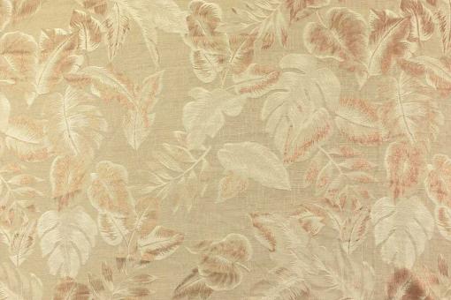 Luftiger Viskose-Jacquard mit Blättern 