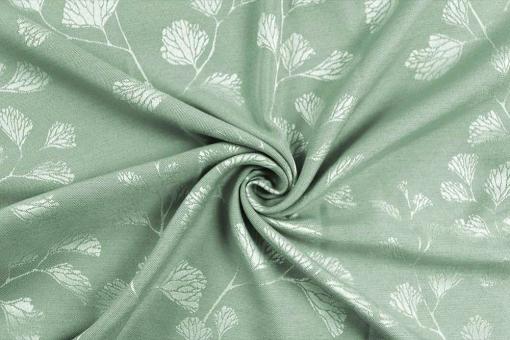 Jacquard-Dekostoff  - Eden - Grün 