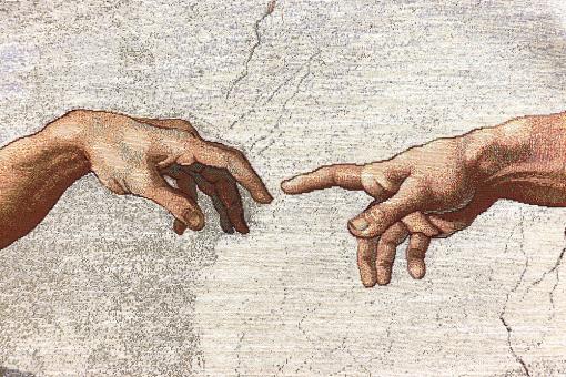 Panel-Gobelin mit göttlichem Motiv - 280 x 140 cm 