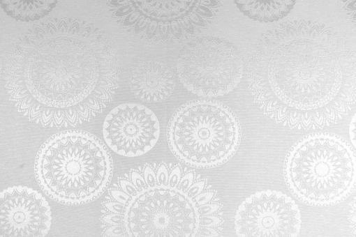 Damast-Stoff mit Mandala 