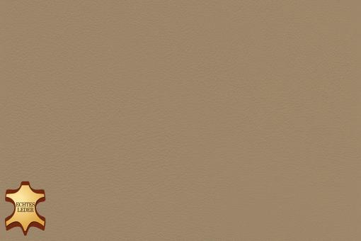 Echtes Leder - Florenz - halbe Haut Beige