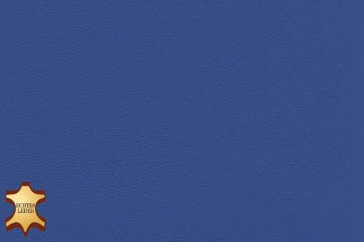 Echtes Leder - Florenz - halbe Haut Royalblau