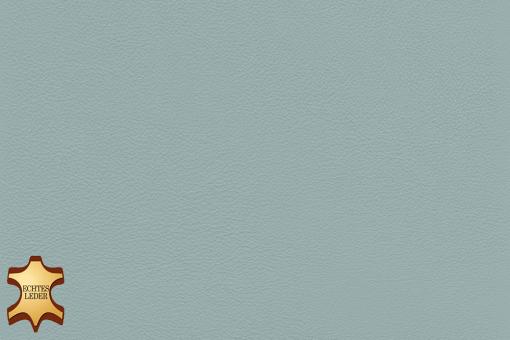 Echtes Leder - Florenz - halbe Haut Pastell-Aqua