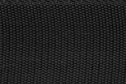 Stoffband 40 mm - 50 m-Rolle Schwarz