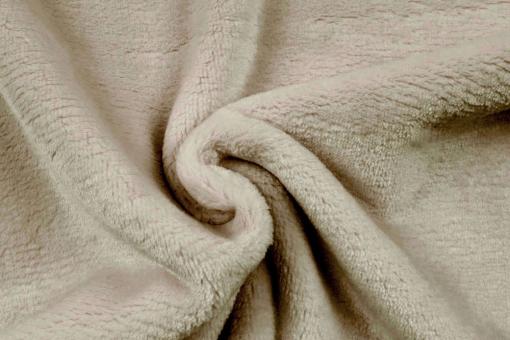 Wohlfühl-Fleece Premium - extra stark - Uni Beige