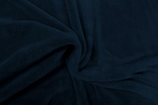 Baumwoll-Fleece Premium Nachtblau