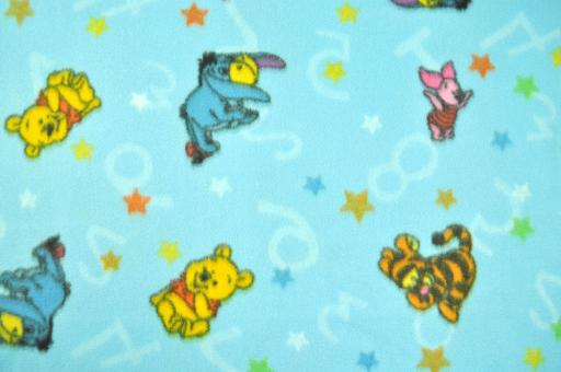 Winnie Pooh© - Fleece - Hellblau 