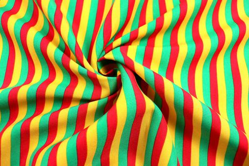 Allroundstoff mit bunten Streifen 