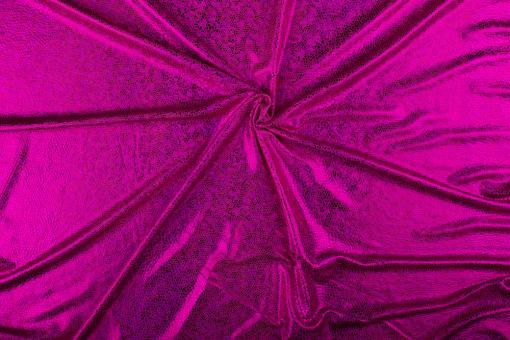 Stretch-Folienstoff - Schlangenoptik Pink