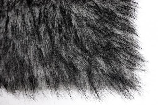 Kunstpelz - Dark Wolf 