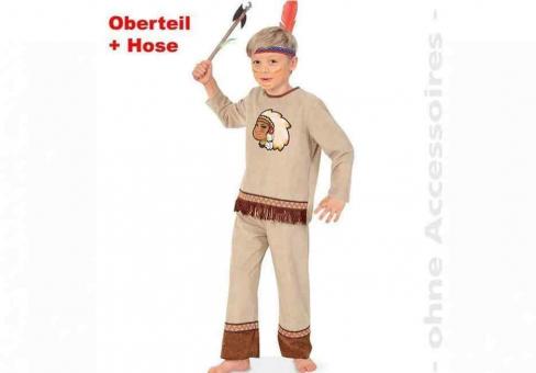Indianer Anoki - Oberteil und Hose 104
