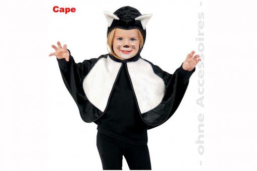 Cape Katze mit Kapuze 98