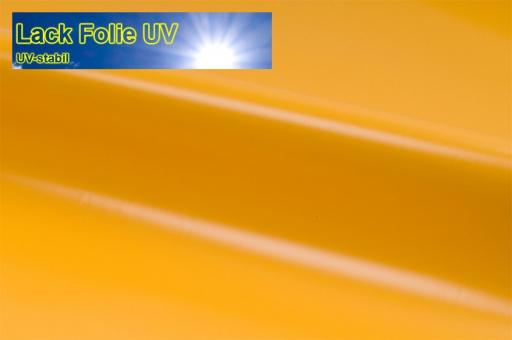 Lackfolie UV-stabil 180cm Gelb