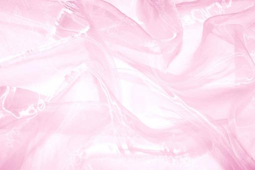 Organza-Stoff glänzend Rosa