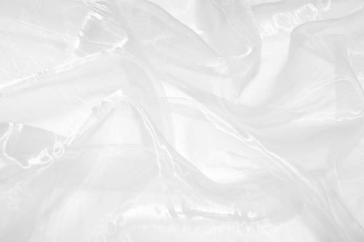 Organza-Stoff glänzend Weiß