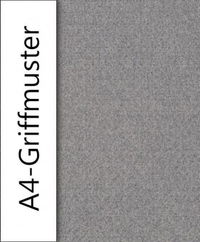 Stoffmuster: Filz Platte 4 mm stark - 45 cm - Grau 