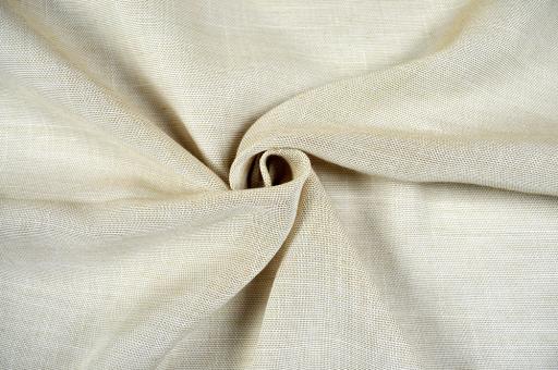 Gardinen-Stoff Sommerleinen - Bleiband - 300 cm breit Beige