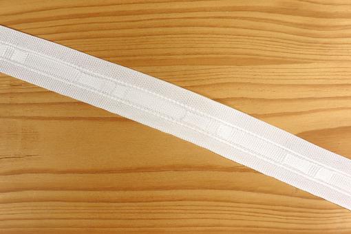 Gardinenband Universal - 22 mm - Weiß 