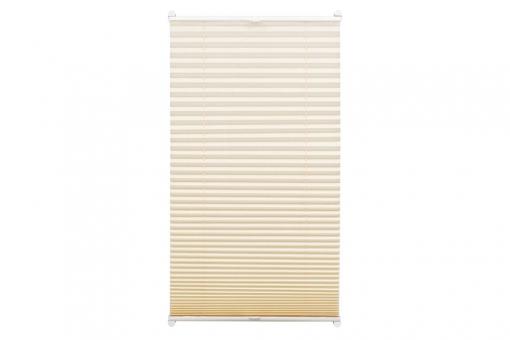 EASYFIX Plissee - 2 Bedienschienen - 40 x 130 cm - Creme 