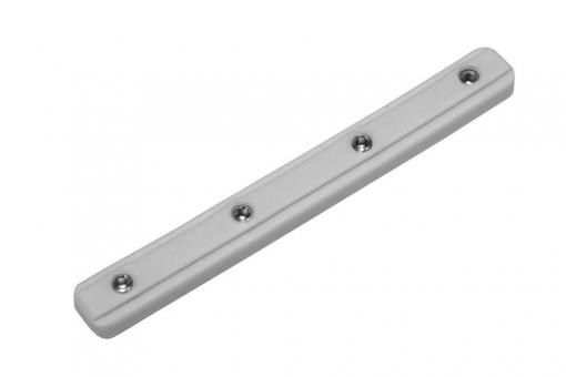 GARDINIA Schienenverbinder für Aluminium-Vorhangschiene - 1-läufig - Weiß 