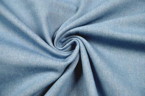 Jeans-Stoff - Bleached Blue Denim - gewaschen 