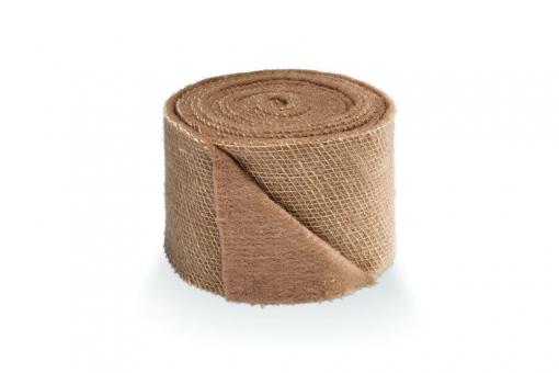 Jute-Filz Lena - 15 cm - 5 m-Rolle - Braun 