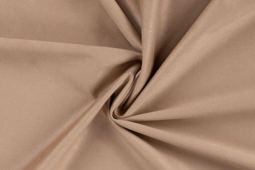 Beidseitiges Wildleder-Imitat Beige
